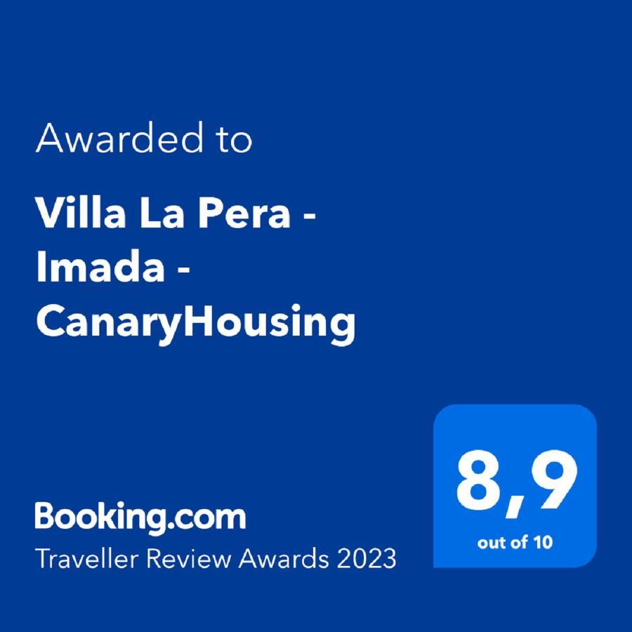 Villa La Pera - Imada - Canaryhousing Dış mekan fotoğraf